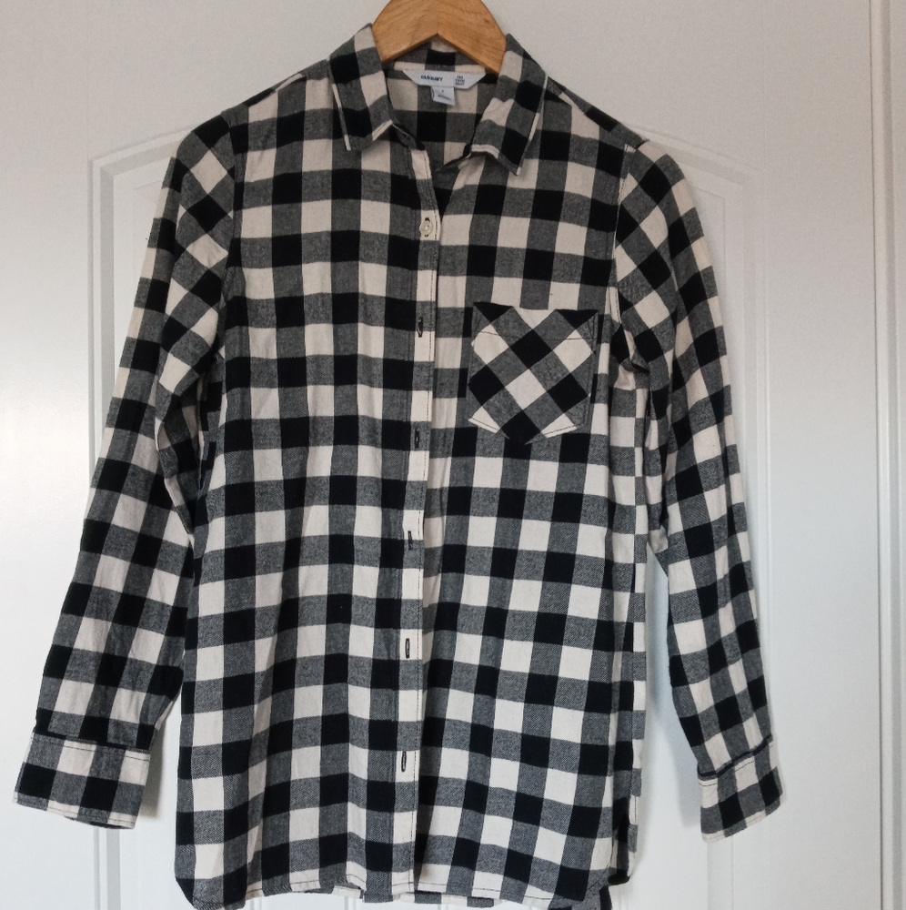 Old Navy Plaid Button up